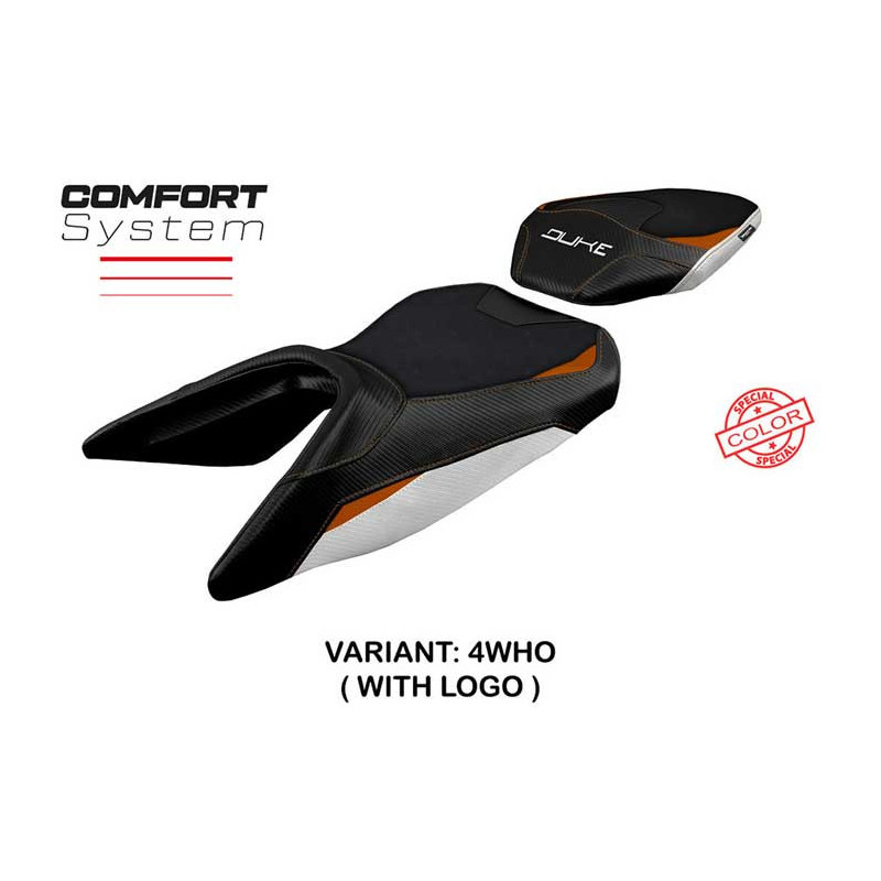 HOUSSE DE SELLE COMPATIBLE KTM 125 DUKE (17-22) MODÈLE MIRJE