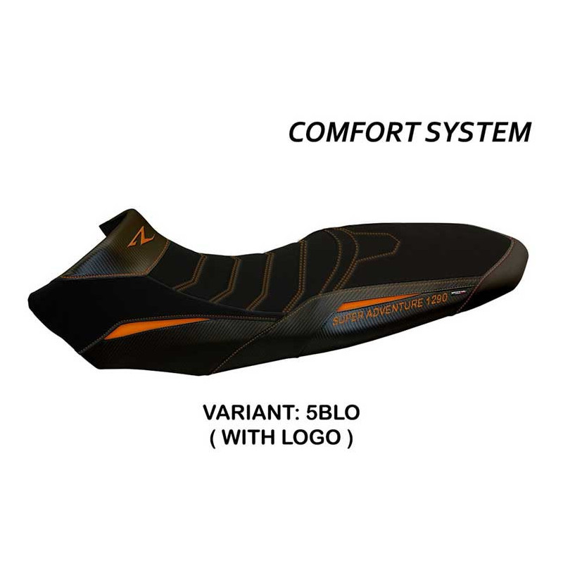 HOUSSE DE SELLE COMPATIBLE KTM 1290 SUPER ADVENTURE R (17-20) MODÈLE GINEVRA 2