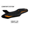 HOUSSE DE SELLE COMPATIBLE  KTM 1290 SUPER ADVENTURE R (21-22) MODÈLE ERICE