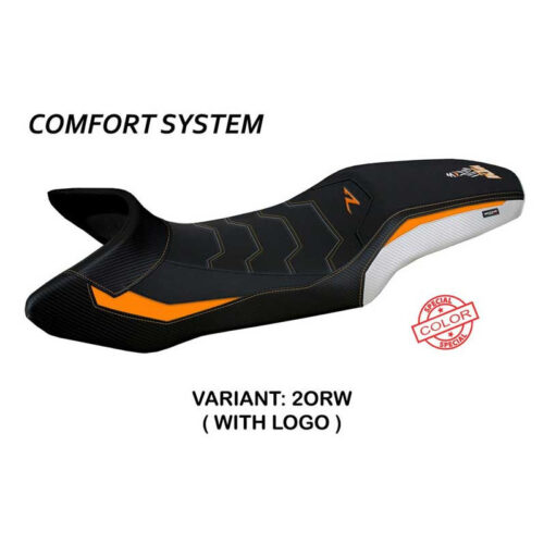 HOUSSE DE SELLE COMPATIBLE  KTM 1290 SUPER ADVENTURE R (21-22) MODÈLE ERICE SPEC