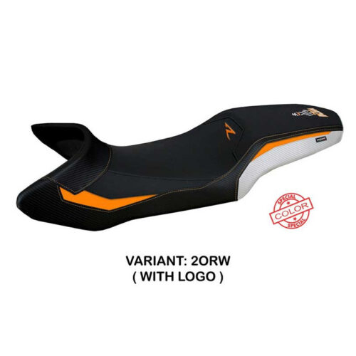 HOUSSE DE SELLE COMPATIBLE KTM 1290 SUPER ADVENTURE R (21-22) MODÈLE XITTA COLOR