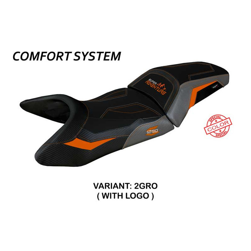 HOUSSE DE SELLE COMPATIBLE  KTM 1290 SUPER ADVENTURE S (21-22) MODÈLE LUMIAR
