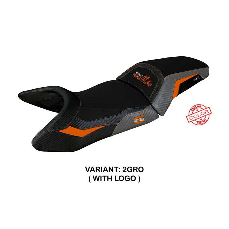 HOUSSE DE SELLE COMPATIBLE  KTM 1290 SUPER ADVENTURE S (21-22) MODÈLE LUMIAR