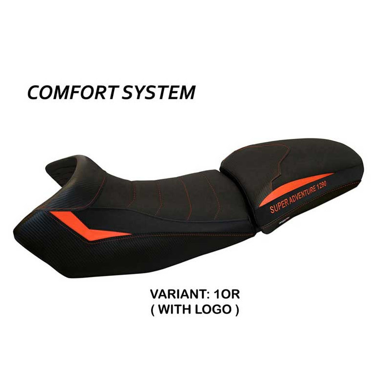 HOUSSE DE SELLE COMPATIBLE KTM 1290 SUPER ADVENTURE S - T (15-20) MODÈLE EDEN