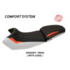 HOUSSE DE SELLE COMPATIBLE  KTM 1290 SUPER ADVENTURE S - T (15-20) MODÈLE EDEN S