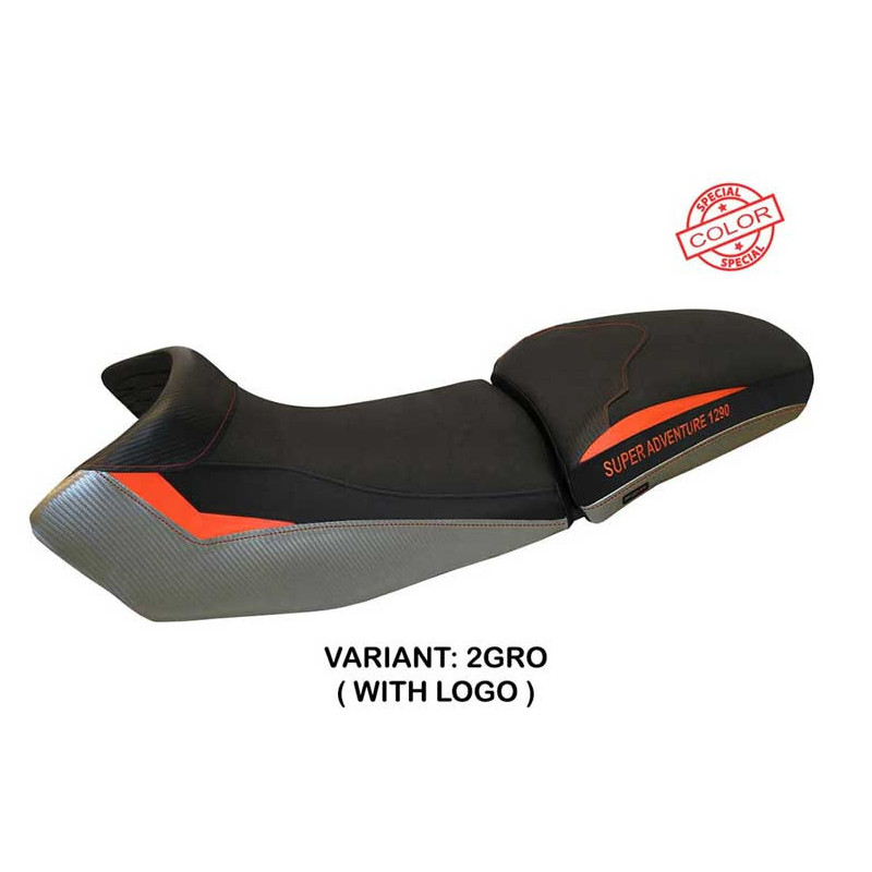 HOUSSE DE SELLE COMPATIBLE  KTM 1290 SUPER ADVENTURE S - T (15-20) MODÈLE EDEN S