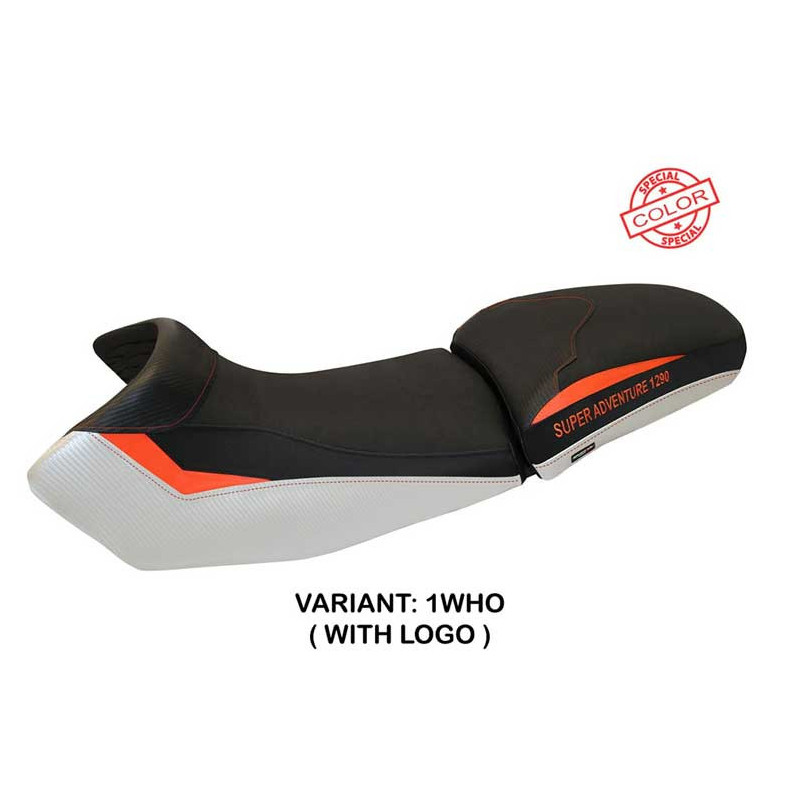 HOUSSE DE SELLE COMPATIBLE  KTM 1290 SUPER ADVENTURE S - T (15-20) MODÈLE EDEN S