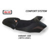 HOUSSE DE SELLE COMPATIBLE KTM 1290 SUPER ADVENTURE S - T (15-20) MODÈLE GAETA V
