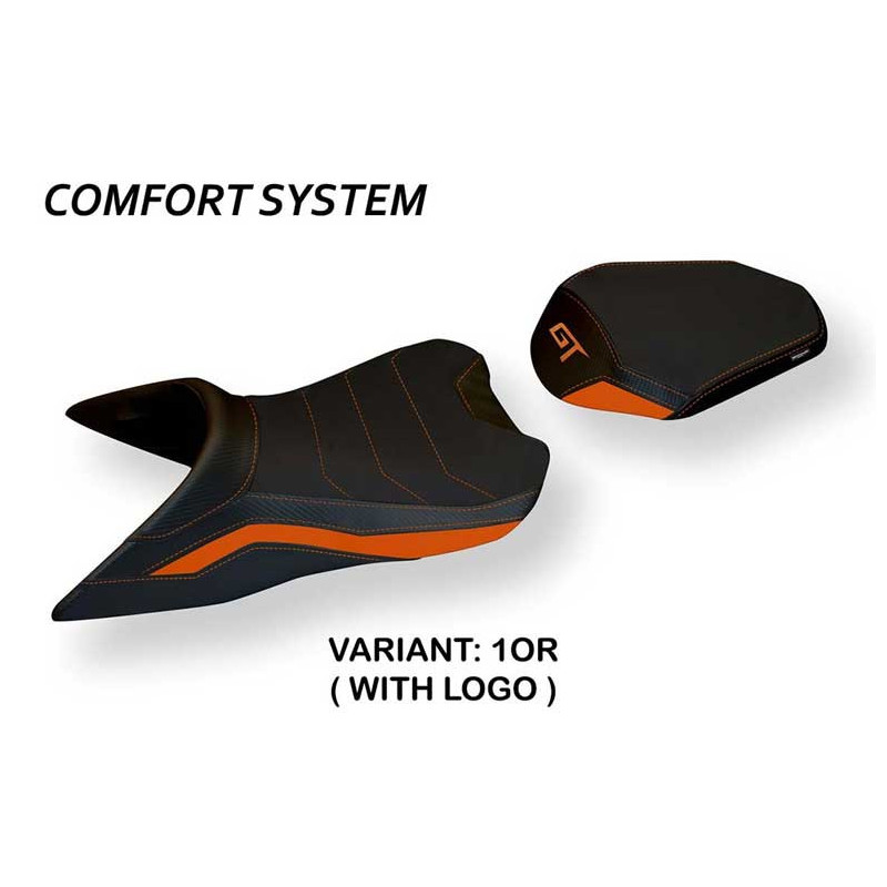 HOUSSE DE SELLE COMPATIBLE KTM 1290 SUPER DUKE GT (19-22) MODÈLE SUMY 1 CONFORT,