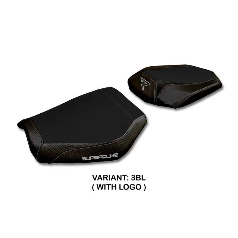 HOUSSE DE SELLE COMPATIBLE KTM 1290 SUPER DUKE R (20-22) MODÈLE KAMPUR STANDARD