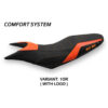 HOUSSE DE SELLE COMPATIBLE  KTM 990 SUPERMOTO T (09-16) MODÈLE POMPEI