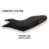 HOUSSE DE SELLE COMPATIBLE  KTM 990 SUPERMOTO T (09-16) MODÈLE POMPEI