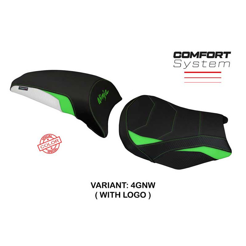 HOUSSE DE SELLE COMPATIBLE LE MODÈLE KAWASAKI NINJA 650 (17-22) SIHU