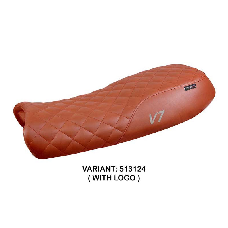 HOUSSE DE SELLE COMPATIBLE  MOTO GUZZI V7 MODÈLE DAVIS VINTAGE
