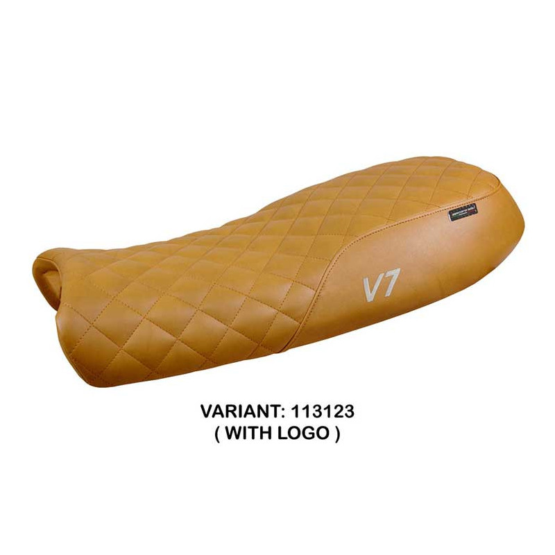 HOUSSE DE SELLE COMPATIBLE  MOTO GUZZI V7 MODÈLE DAVIS VINTAGE