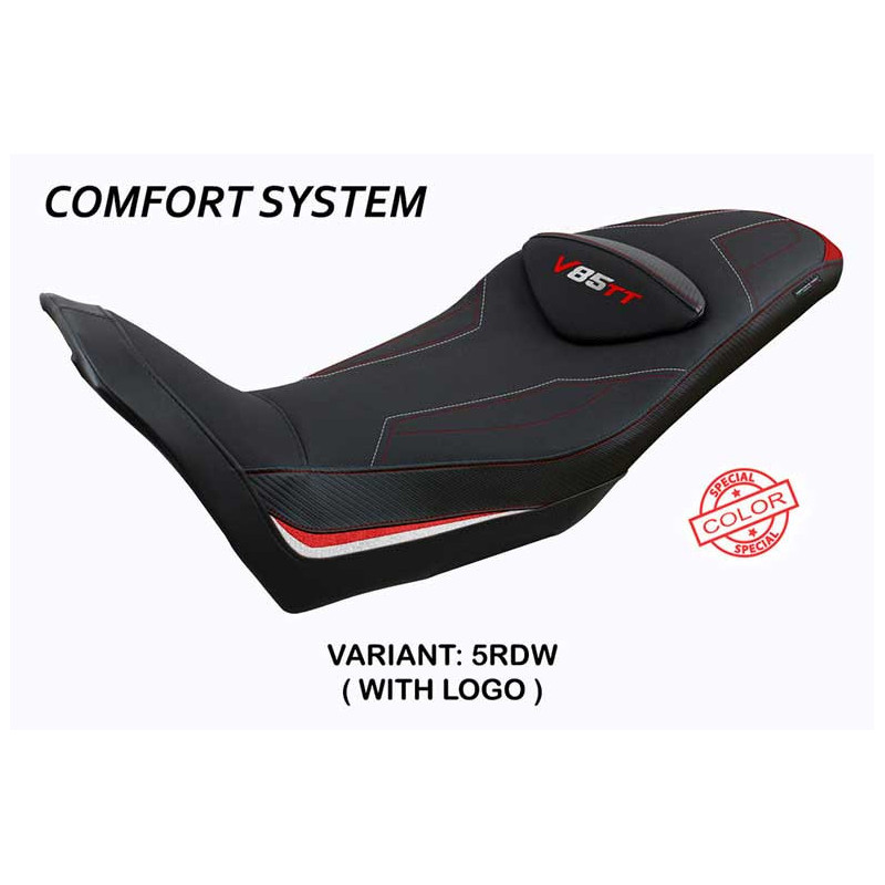 HOUSSE DE SELLE COMPATIBLE  MOTO GUZZI V85 TT (19-22) MODÈLE EVERETT