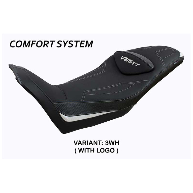 HOUSSE DE SELLE COMPATIBLE  MOTO GUZZI V85 TT (19-22) MODÈLE EVERETT