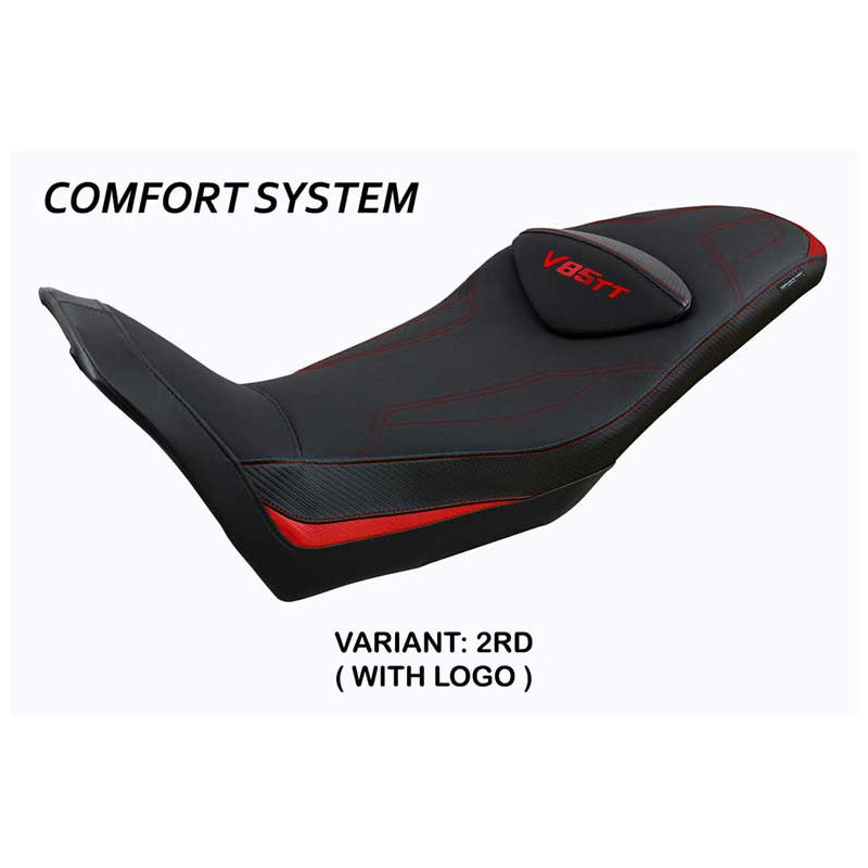HOUSSE DE SELLE COMPATIBLE  MOTO GUZZI V85 TT (19-22) MODÈLE EVERETT