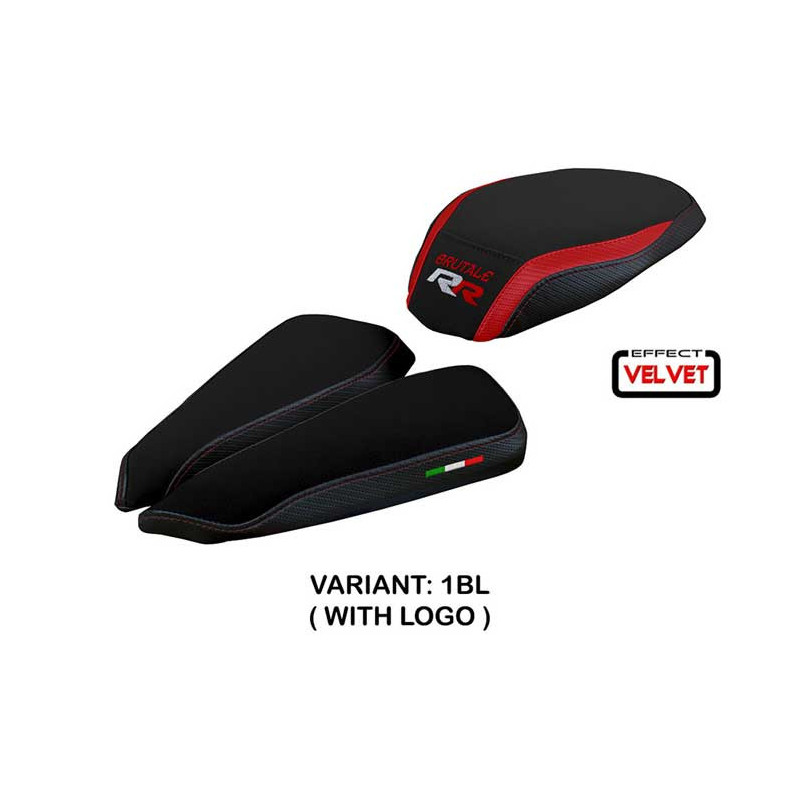 HOUSSE DE SELLE COMPATIBLE MV AGUSTA BRUTALE 1000 RR (20-22) MODÈLE MEILAN VELVE
