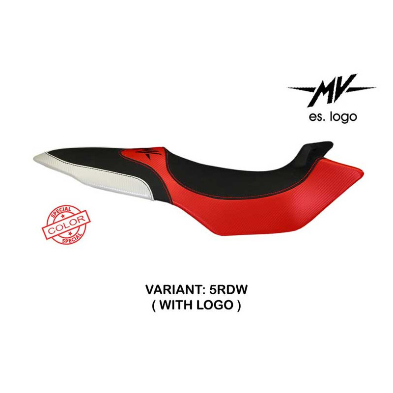 HOUSSE DE SELLE COMPATIBLE  MV AGUSTA BRUTALE 675/800 (12-15) MODÈLE BIELLA SPEC