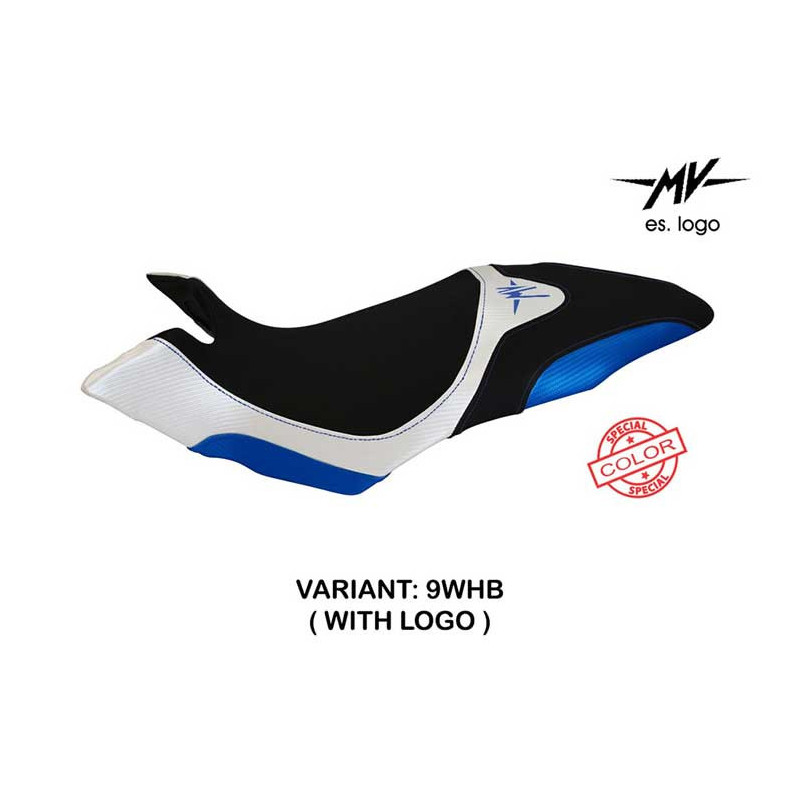 HOUSSE DE SELLE COMPATIBLE MV AGUSTA DRAGSTER 800 (14-18) MODÈLE AOSTA SPECIAL C