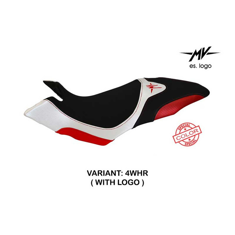 HOUSSE DE SELLE COMPATIBLE MV AGUSTA DRAGSTER 800 (14-18) MODÈLE AOSTA SPECIAL C