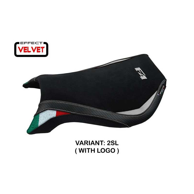 HOUSSE DE SELLE COMPATIBLE MV AGUSTA F4 (99-09) MODÈLE NATORI TRICO VELVET