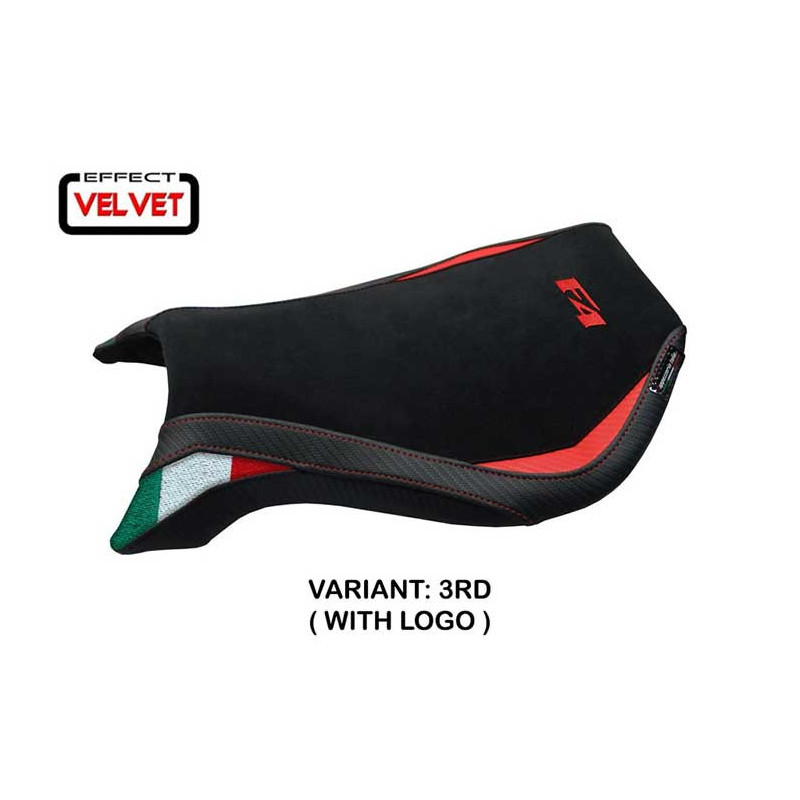 HOUSSE DE SELLE COMPATIBLE MV AGUSTA F4 (99-09) MODÈLE NATORI TRICO VELVET