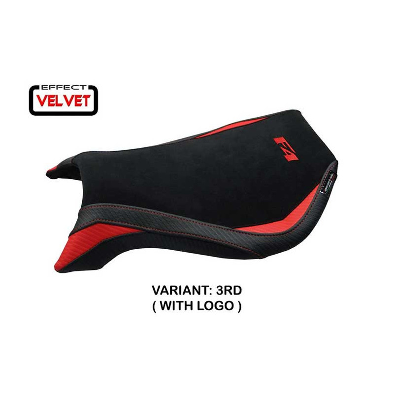 HOUSSE DE SELLE COMPATIBLE MV AGUSTA F4 (99-09) MODÈLE NATORI VELVET