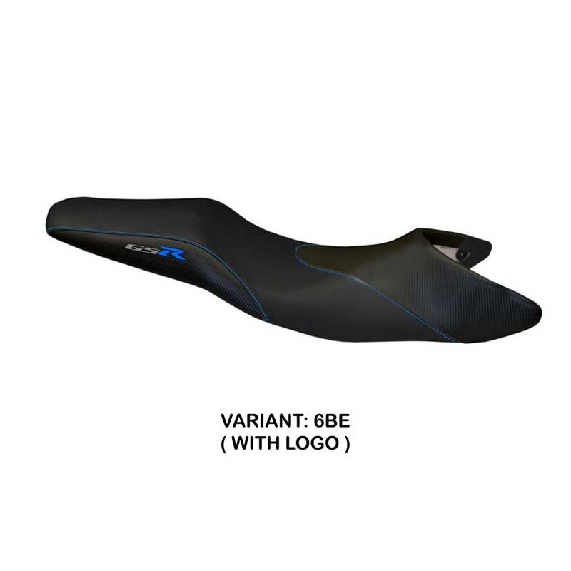HOUSSE DE SELLE COMPATIBLE SUZUKI GSR 600 (06-11) MODÈLE MAURO CARBON COLOR