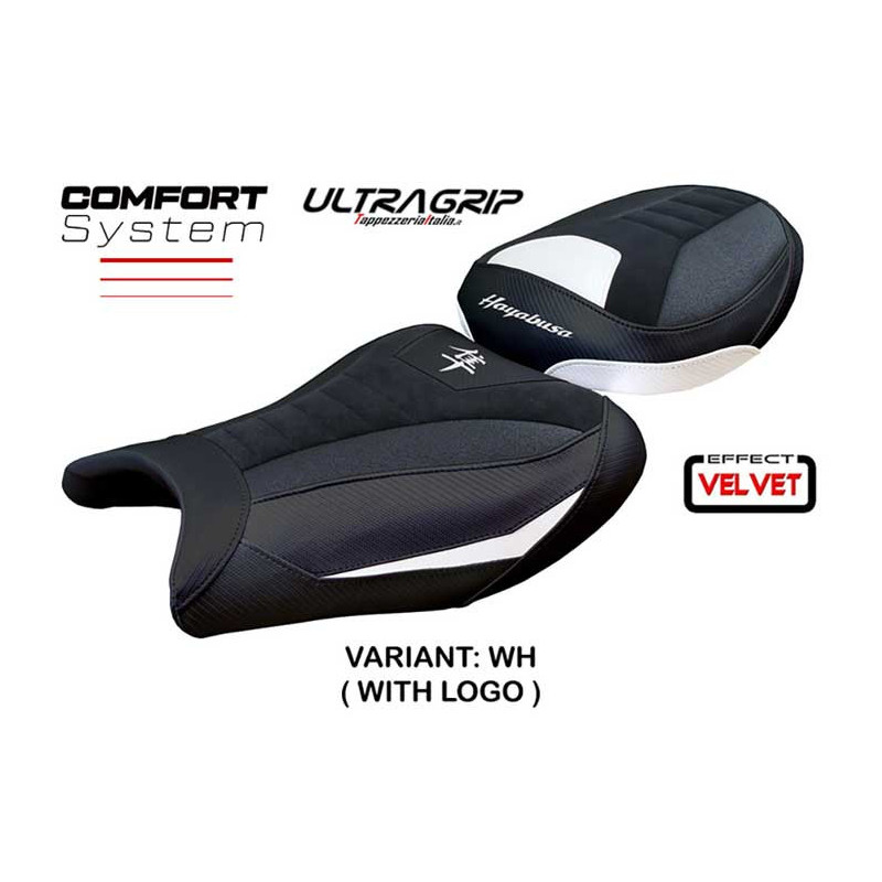 HOUSSE DE SELLE COMPATIBLE SUZUKI GSX R 1300 HAYABUSA (08-20) MODÈLE JAPAN
