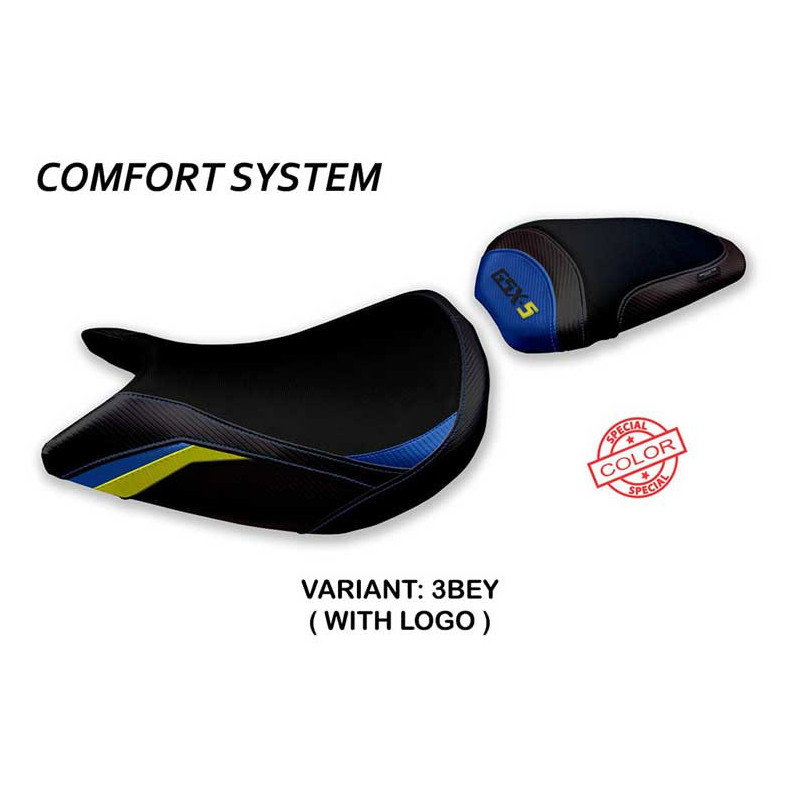 HOUSSE DE SELLE COMPATIBLE SUZUKI GSX S 1000 (15-20) MODÈLE PAHIA SPECIAL COLOR