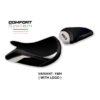 HOUSSE DE SELLE COMPATIBLE SUZUKI GSX S 1000 (21-22) MODÈLE LINDI CONFORT, BLEU,
