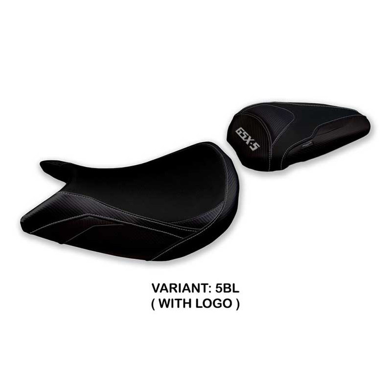 HOUSSE DE SELLE COMPATIBLE SUZUKI GSX S 1000 (21-22) MODÈLE LINDI CONFORT, BLEU,