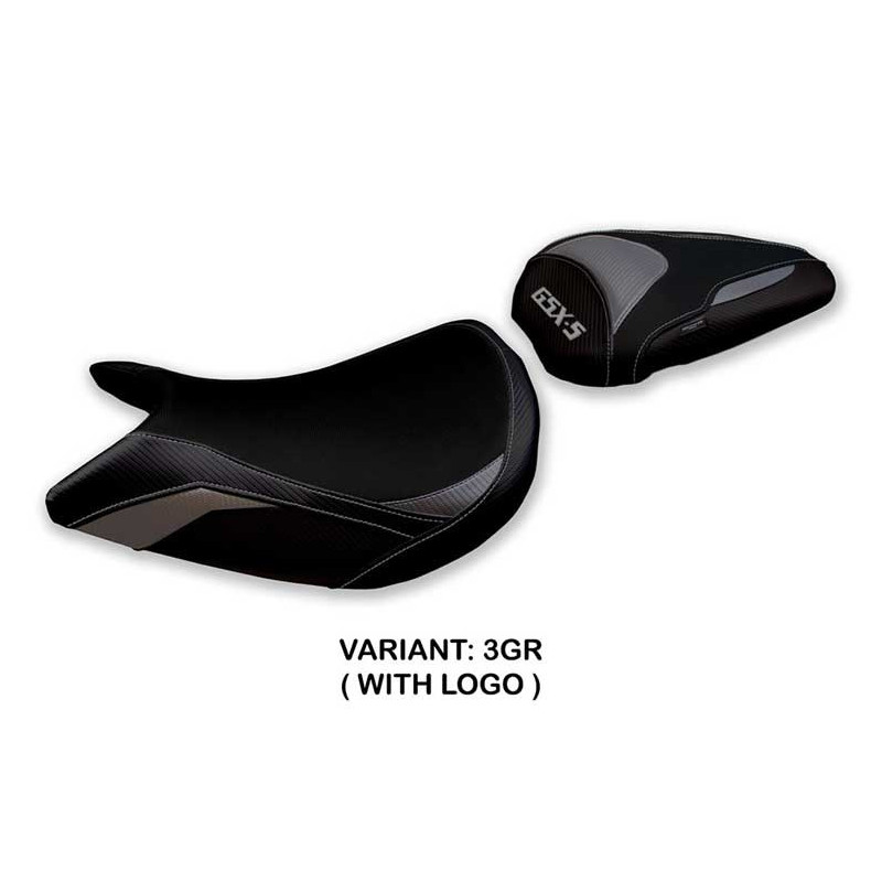 HOUSSE DE SELLE COMPATIBLE SUZUKI GSX S 1000 (21-22) MODÈLE LINDI CONFORT, BLEU,