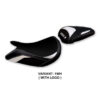 HOUSSE DE SELLE COMPATIBLE SUZUKI GSX S 1000 (21-22) MODÈLE LINDI CONFORT, BLEU,