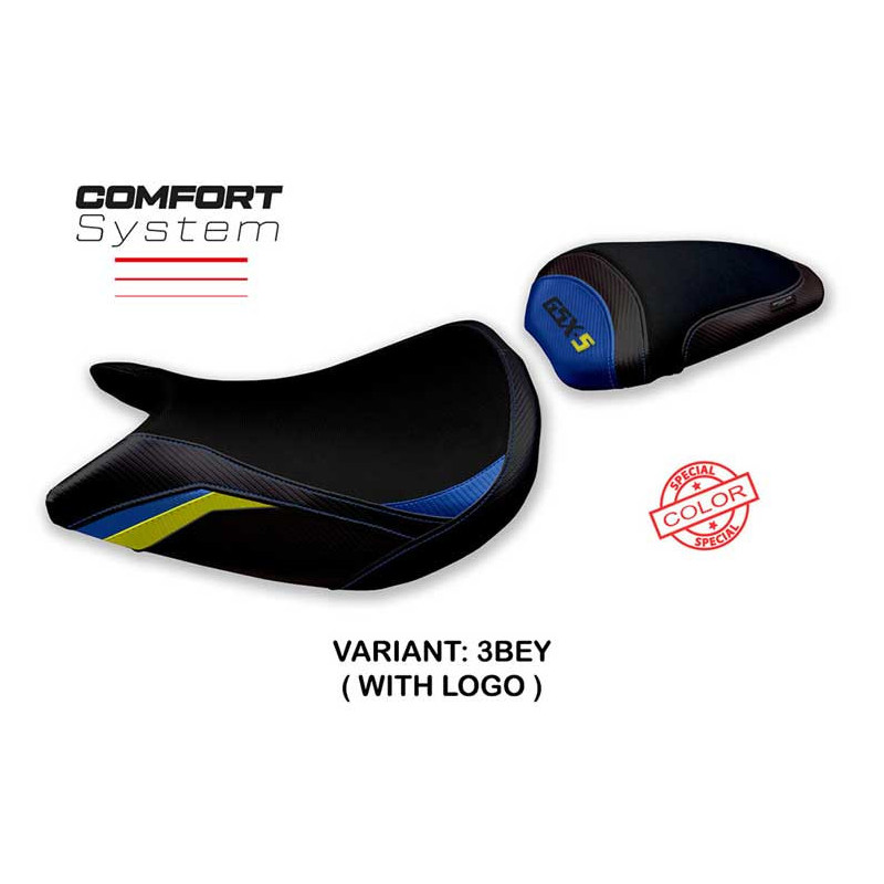 HOUSSE DE SELLE COMPATIBLE SUZUKI GSX S 1000 (21-22) MODÈLE LINDI SPECIAL COLOR
