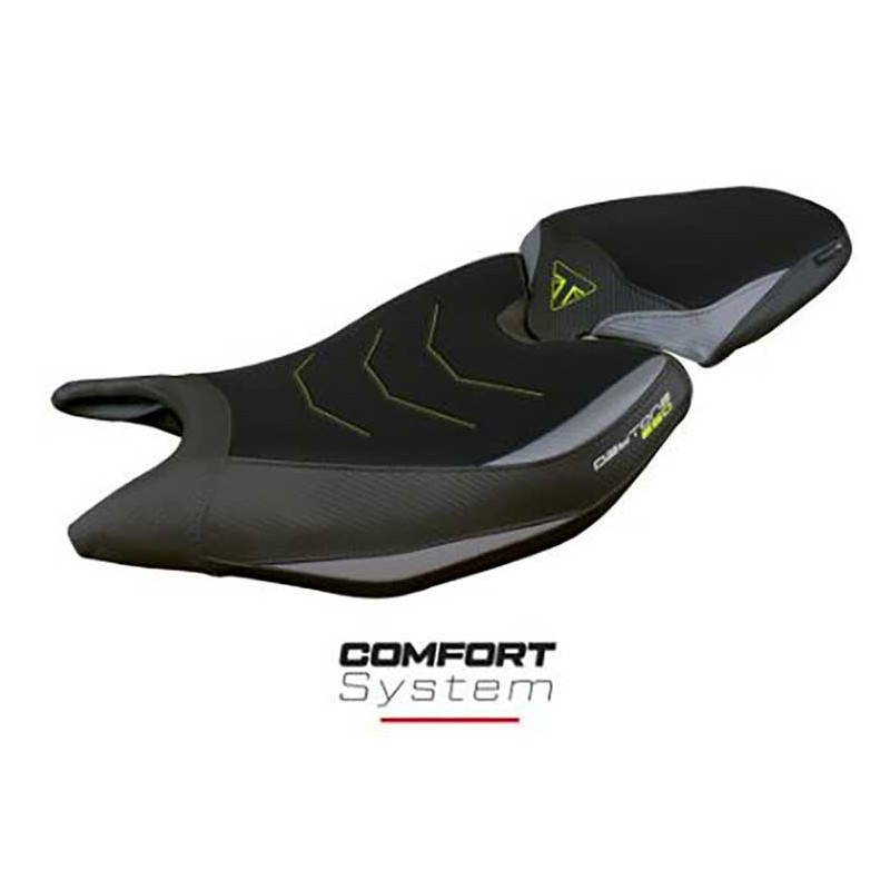 Housse de selle compatible Triumph Daytona 660 (2024) modèle Reims