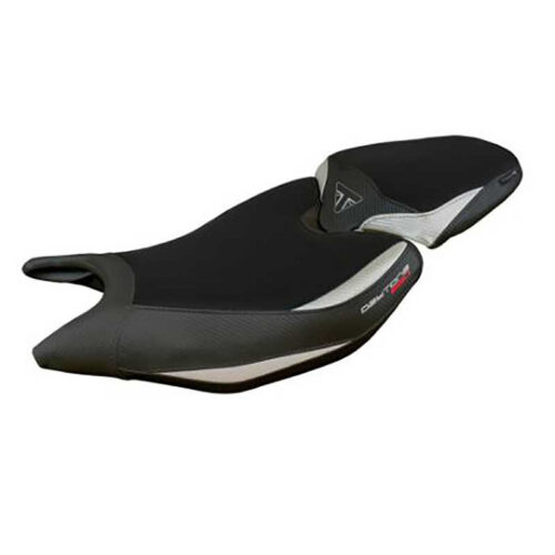 Housse de selle compatible Triumph Daytona 660 (2024) modèle Reims