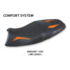HOUSSE DE SELLE COMPATIBLE TRIUMPH SPEED TRIPLE (05-10) MODÈLE JORGE