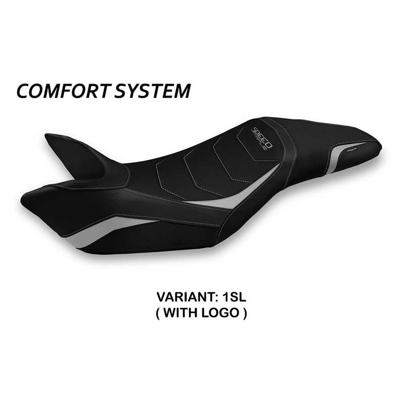 HOUSSE DE SELLE COMPATIBLE TRIUMPH SPEED TRIPLE (11-15) MODÈLE GHIBELLINA 1