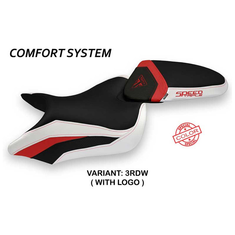 HOUSSE DE SELLE COMPATIBLE TRIUMPH SPEED TRIPLE (16-21) MODÈLE MAGLIE SPECIAL CO