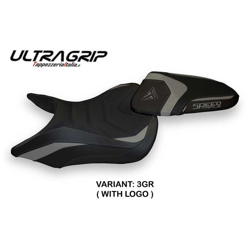 HOUSSE DE SELLE COMPATIBLE TRIUMPH SPEED TRIPLE (16-21) MODÈLE RESIA 1