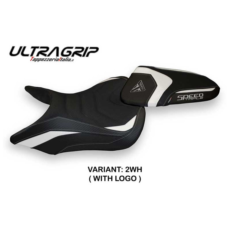 HOUSSE DE SELLE COMPATIBLE TRIUMPH SPEED TRIPLE (16-21) MODÈLE RESIA 1