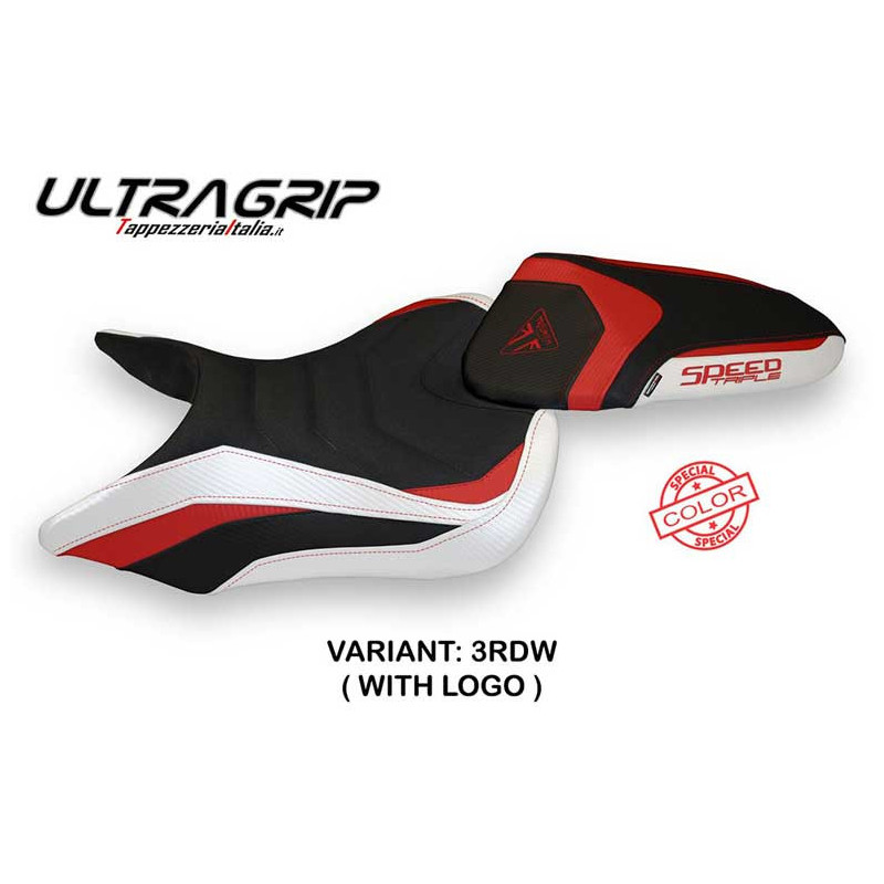 HOUSSE DE SELLE COMPATIBLE TRIUMPH SPEED TRIPLE (16-21) MODÈLE SPECIAL COLOR RES