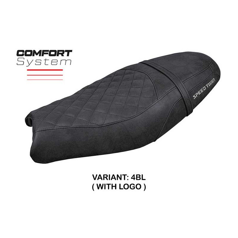 HOUSSE DE SELLE COMPATIBLE TRIUMPH SPEED TWIN 900 19-23 MODÈLE WEMBLEY