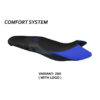 HOUSSE DE SELLE COMPATIBLE TRIUMPH STREET TRIPLE (07-12) MODÈLE MORRIS 1