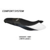 HOUSSE DE SELLE COMPATIBLE TRIUMPH STREET TRIPLE (07-12) MODÈLE MORRIS 1