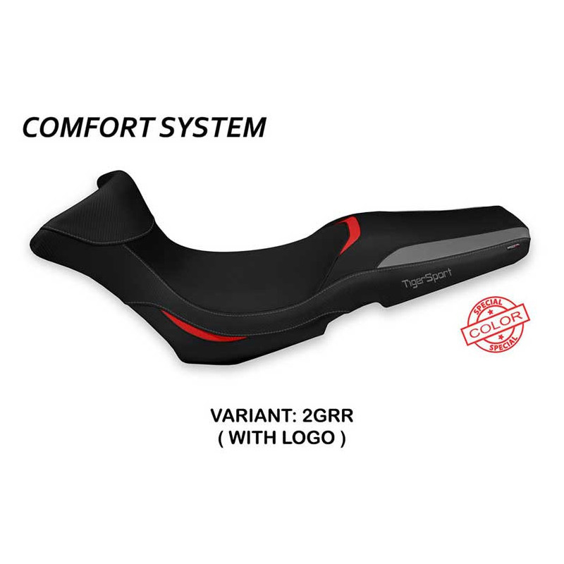 HOUSSE DE SELLE COMPATIBLE  TRIUMPH TIGER 1050 SPORT (13-20) MODÈLE GERGEI SPECI
