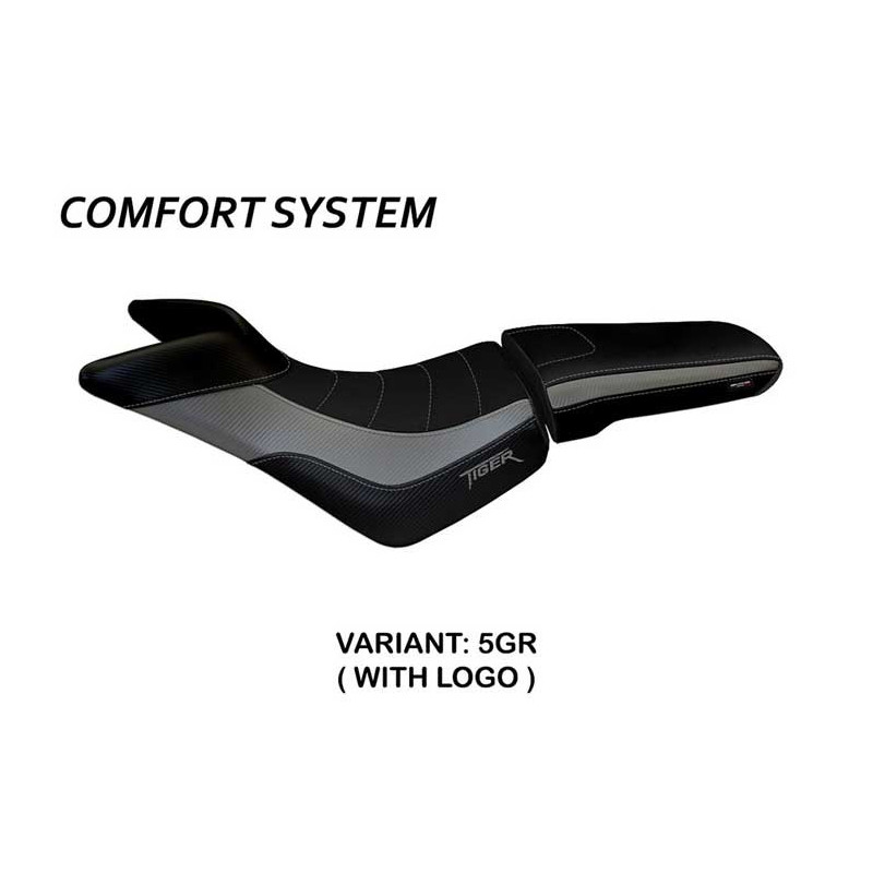 HOUSSE DE SELLE COMPATIBLE TRIUMPH TIGER 800/800 XC (10-20) MODÈLE PADOVA